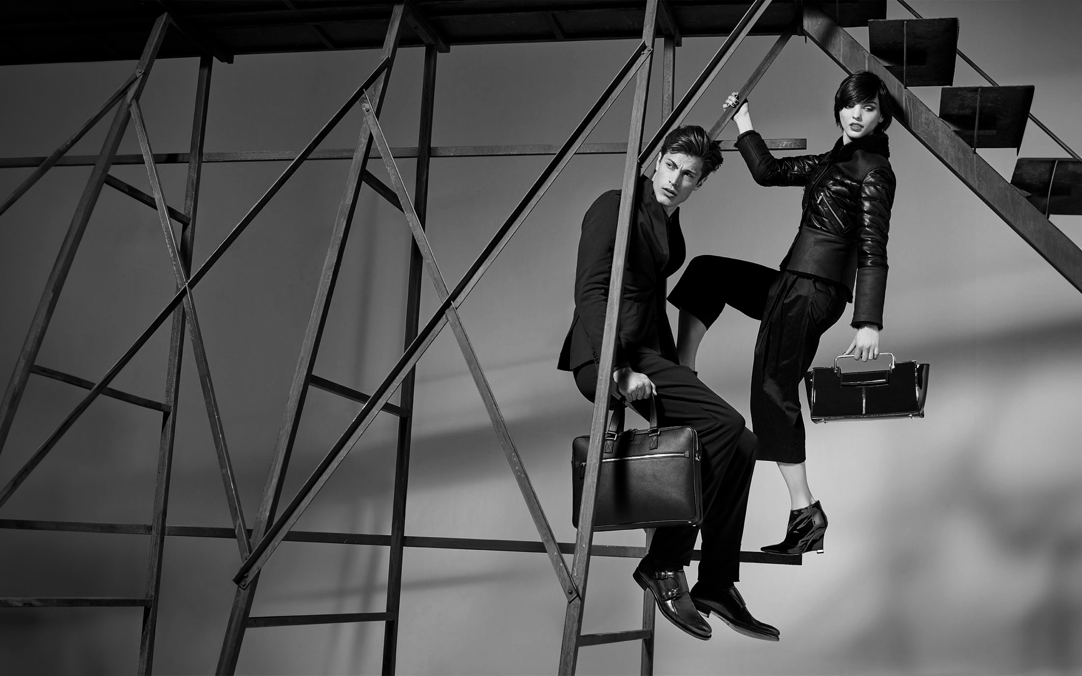 A.Testoni Campaign — Urban Chaos & Modern Elegance